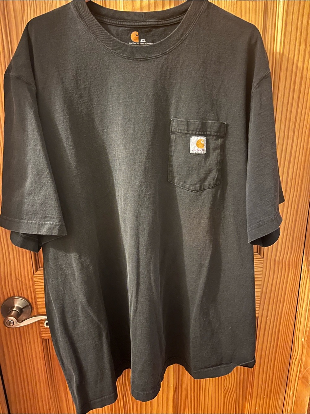 Carhartt Black Pocket Short-Sleeve Tee